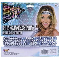 Bristol Sequin Headband Silver