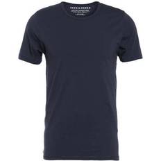 Jack & Jones Slim T-shirts Jack & Jones Basic O-Neck Regular Fit T-shirt - Blue/Navy Blue