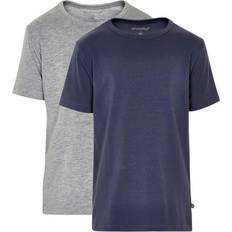 Minymo Tops Minymo T-shirt 2-Pack - Dark Navy (3932-778)