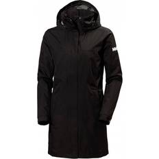 Helly Hansen L - Women Rain Clothes Helly Hansen W Aden Long Coat - Black