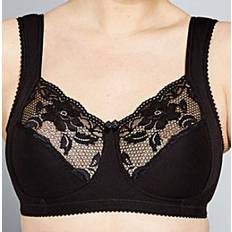 Miss Mary Women Underwear Miss Mary Lovely Lace Non-Wired Bra - Black