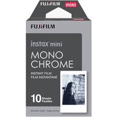 62 x 46 mm (Instax Mini) Analogue Cameras Fujifilm Monochrome Film for Instax Mini 10 Sheets