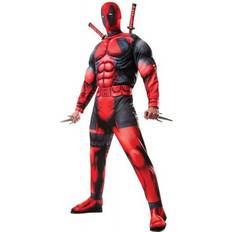 Cheap Fancy Dress Rubies Deluxe Fiber Filled Deadpool