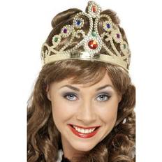 Cheap Crowns & Tiaras Fancy Dress Smiffys Jewelled Queen's Crown