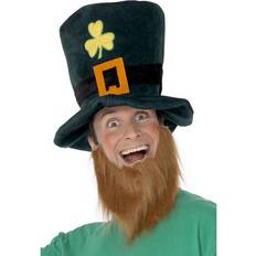 Film & TV Hats Fancy Dress Smiffys Leprechaun Hat Green