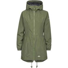 Trespass Daytrip Long Length Parka Jacket - Moss