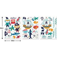 Walltastic Pirate Wall Stickers 45002