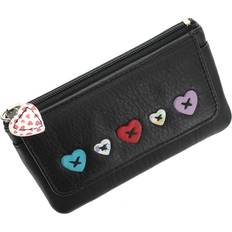 Mala Leather Lucy Coin Purse RFID - Black (468 30)