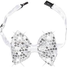 Widmann Sequin Bow Tie Silver