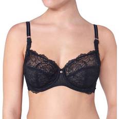 Triumph Peony Florale Underwire Bra - Black