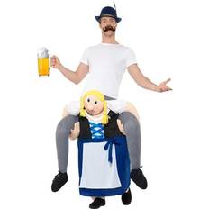 Smiffys Piggyback Bavarian Maiden Costume