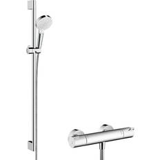 Hansgrohe Crometta Ecostat 1001 CL (27813400) Chrome, White