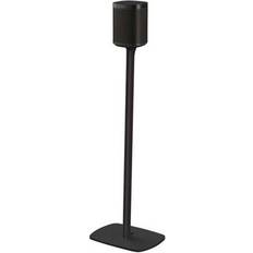 Black Speaker Stands Flexson Floor Stand For Sonos One
