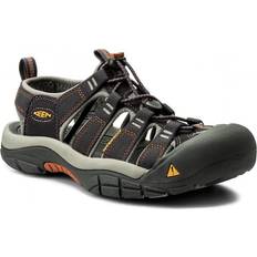 Quick Lacing System Slippers & Sandals Keen Newport H2 - India Ink/Rust