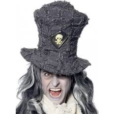 Smiffys Gravedigger Top Hat Grey