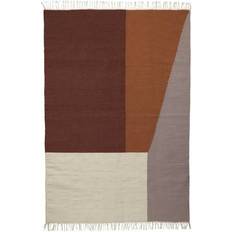 Ferm Living Kelim Rug Borders Large 55.1x78.7"