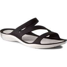 Plastic Sandals Crocs Swiftwater Sandal - Black/White