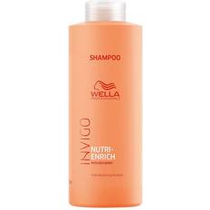 Damaged Hair/Dry Hair/Frizzy Hair/Treated Hair Shampoos Wella Invigo Nutri-Enrich Deep Nourishing Shampoo 1000ml