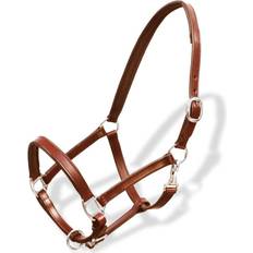 Horse Halters vidaXL Leather Halter