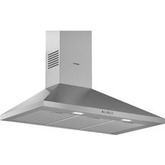 90cm - Wall Mounted Extractor Fans - Washable Filters Bosch DWP94BC50B 90cm, Stainless Steel