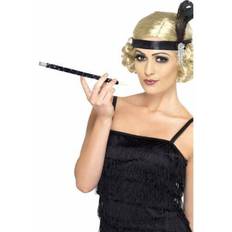 Smiffys Black Sequinned Cigarette Holder