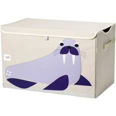 Beige Chests Kid's Room 3 Sprouts Walrus Toy Chest