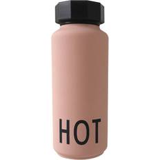 Beige Thermoses Design Letters Hot & Cold Thermos 0.5L