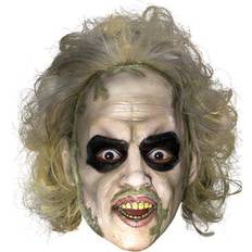 Rubies Beetlejuice Vinyl Mask with Hair