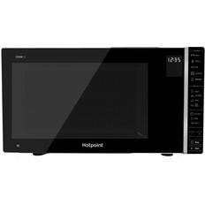 Countertop - Medium size - Sideways Microwave Ovens Hotpoint MWH 301 B Black