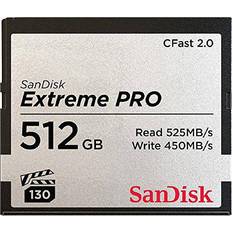 SanDisk 512 GB Memory Cards SanDisk Extreme Pro CFast 2.0 525/450MB/s 512GB