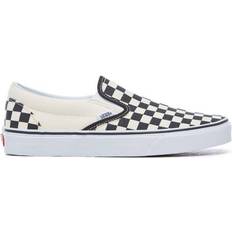 Vans 41 - Women Trainers Vans Checkerboard Slip-On - Black/Off White