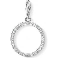 Thomas Sabo Charm Club Circle Charm - Silver/White