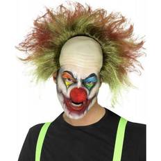 Halloween Short Wigs Fancy Dress Smiffys Sinister Clown Wig