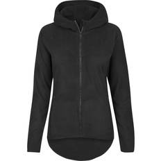 Urban Classics Polar Fleece Zip Hoody - Black