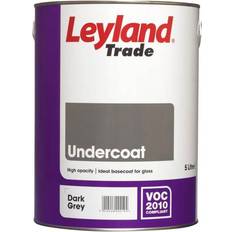 Leyland Trade Undercoat Metal Paint, Wood Paint Grey 5L