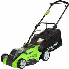 Greenworks Battery Powered Mowers Greenworks G40LM41 (1x4.0Ah) Battery Powered Mower