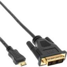 InLine Gold Mini HDMI - DVI-D Single Link 1.5m