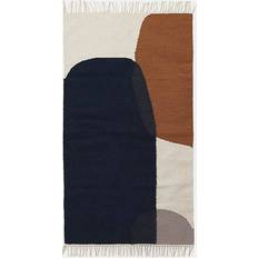 Ferm Living 9283 Merge Multicolour, Blue, Grey, White 80x140cm