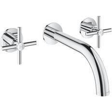 Wall Mounted Basin Taps Grohe Atrio (20164003) Chrome