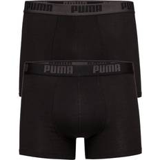 Puma Men Men's Underwear Puma Boxer Shorts 2-pack - Black/Black