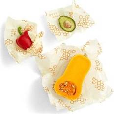 Bee's Wrap Plastic Bags & Foil Bee's Wrap Starter Pack 3 Beeswax Cloth 3pcs