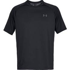 Men - Polyester Tops Under Armour Tech 2.0 Short Sleeve T-shirt Men - Black/Graphite