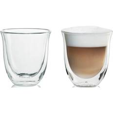 Transparent Drinking Glasses De'Longhi Latte Macchiato Drinking Glass 22cl 2pcs