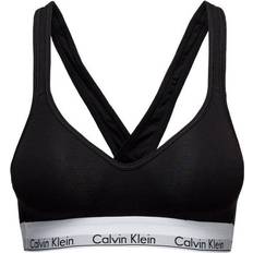 Calvin Klein Cotton Bras Calvin Klein Modern Cotton Lift Bralette - Black