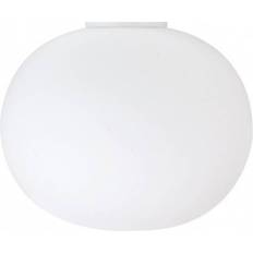 Flos Glo Ball White Ceiling Flush Light 19cm