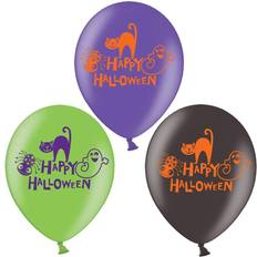 Amscan Ballon Happy Halloween 4 Sided 6-pack