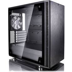 Fractal Design Micro-ATX - Mini Tower (Micro-ATX) Computer Cases Fractal Design Define Mini C Tempered Glass