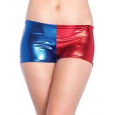 Red Accessories Fancy Dress Smiffys Fever Miss Jester Whiplash Shorts