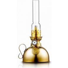 Brass Oil Lamps Karlskrona Lampfabrik Koholmen Oil Lamp 24cm