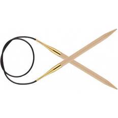 Knitpro Basix Birch Fixed Circular Needles 100cm 12mm